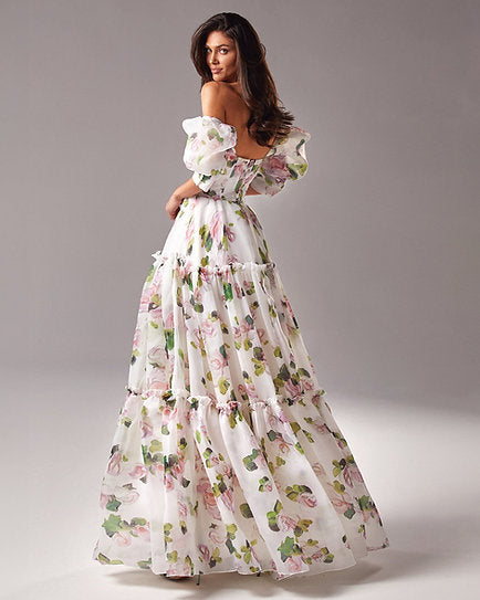 Sabrina — Vestido maxi corset