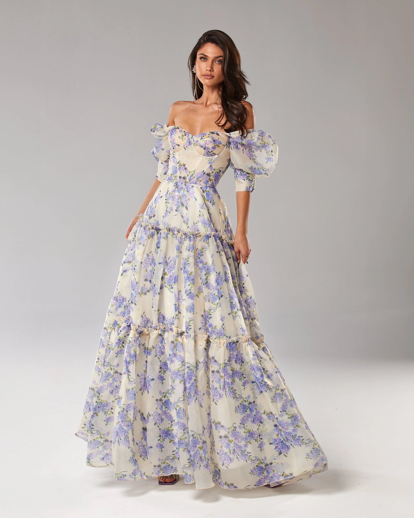 Sabrina — Vestido maxi corset