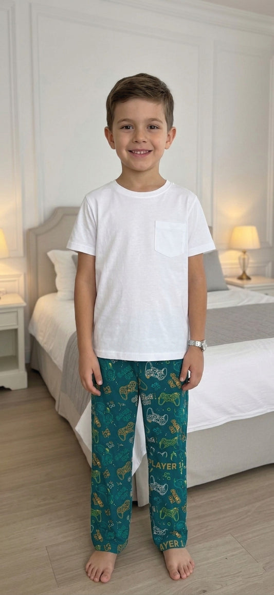 Set de pijama: pantalón y camisa