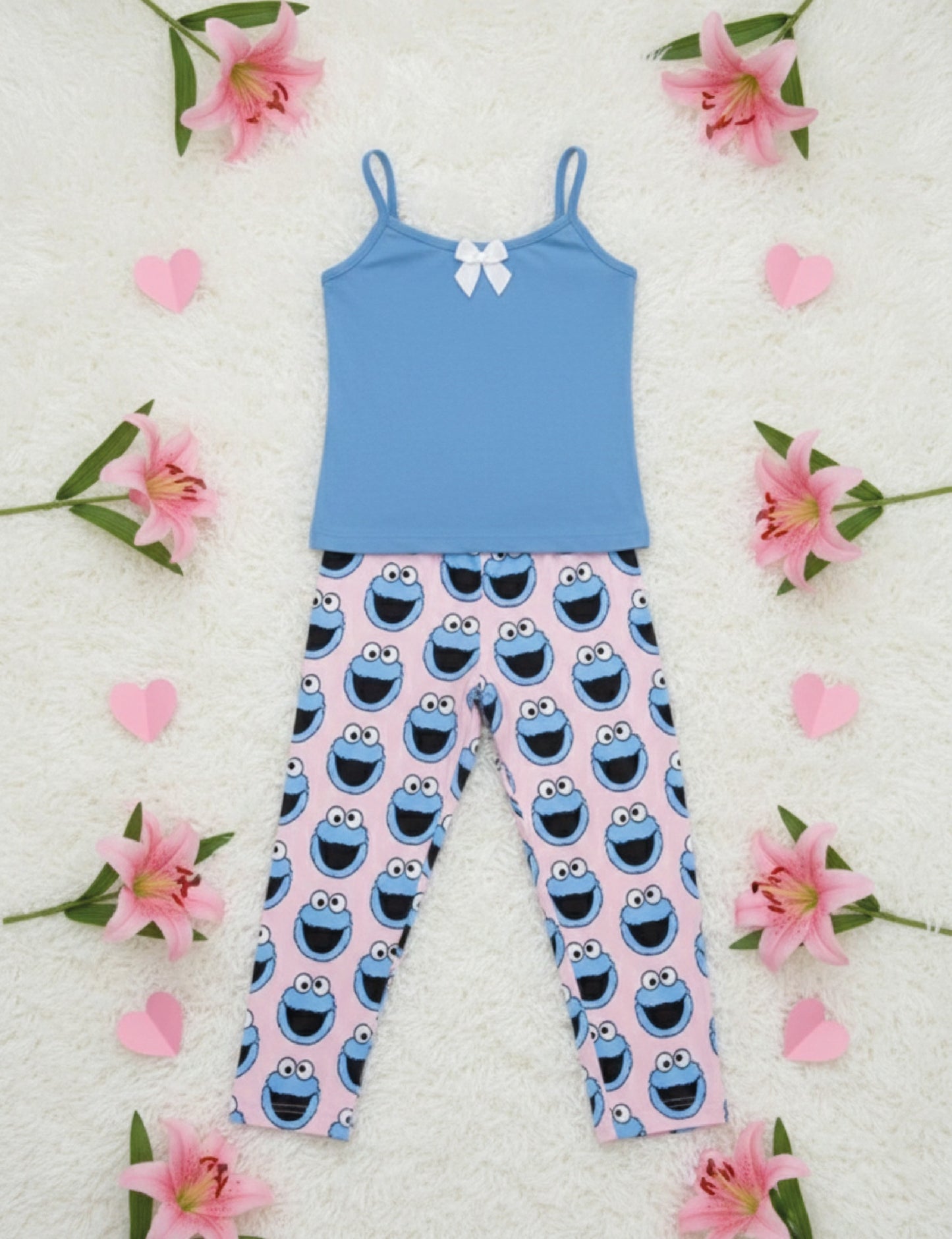 Set de pijama: pantalón y top de tiras