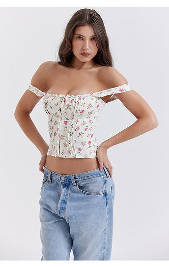 Skye — Blusa con lazo