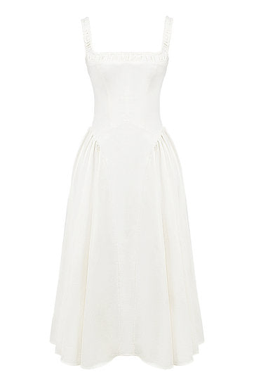 Stehicy — Vestido midi con volantes