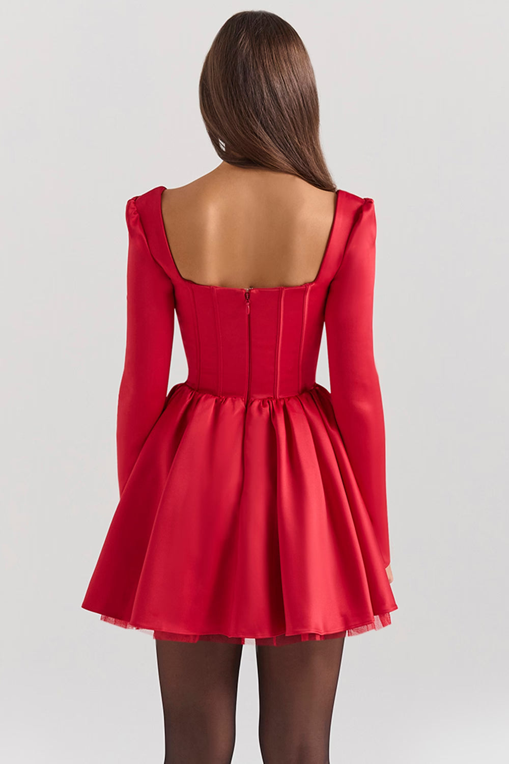 Susan — Vestido mini con moño