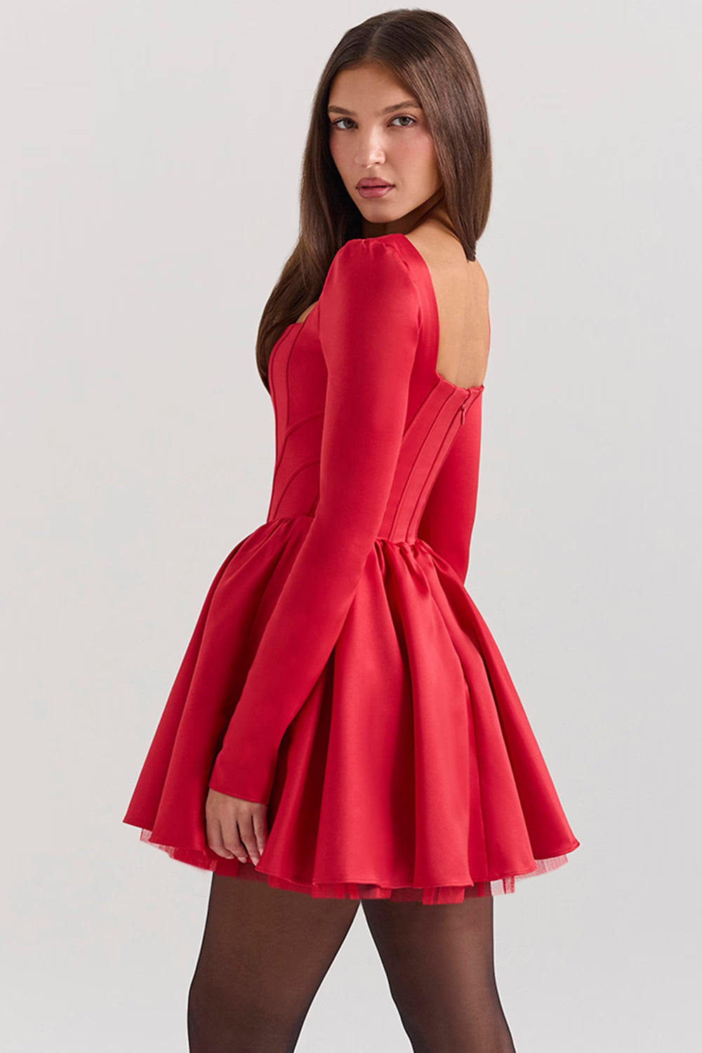 Susan — Vestido mini con moño