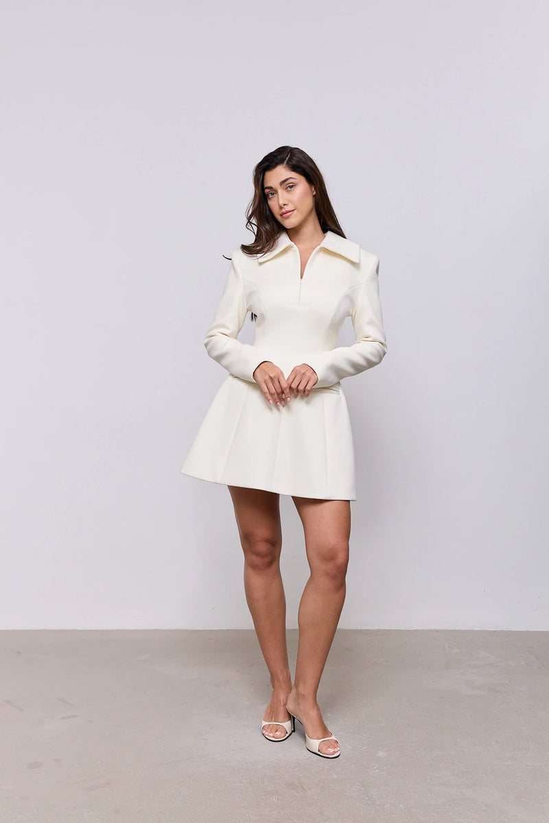 Tania — Vestido mini tipo Blazer