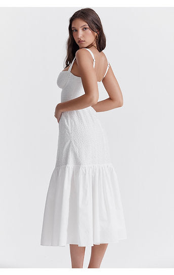 Vincenza — Vestido midi con bolsillos