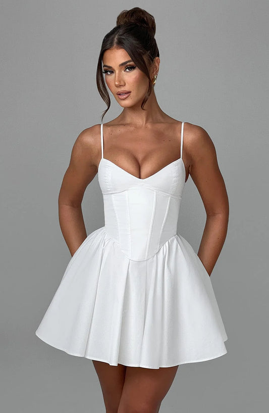 Vivia — Vestido mini corset