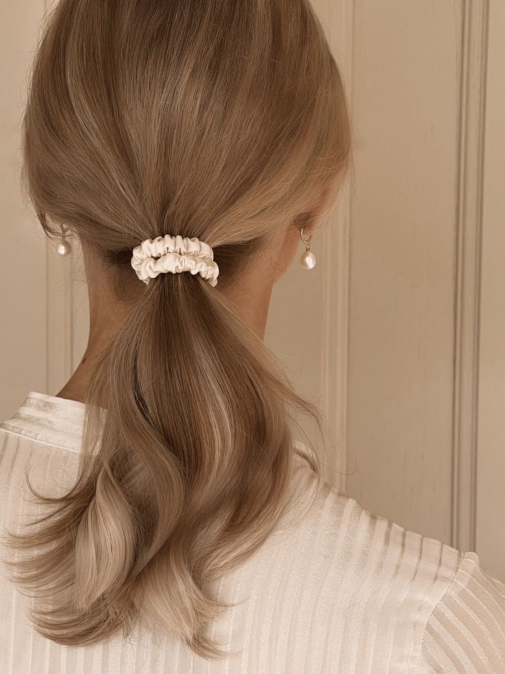 Scrunchie delgada