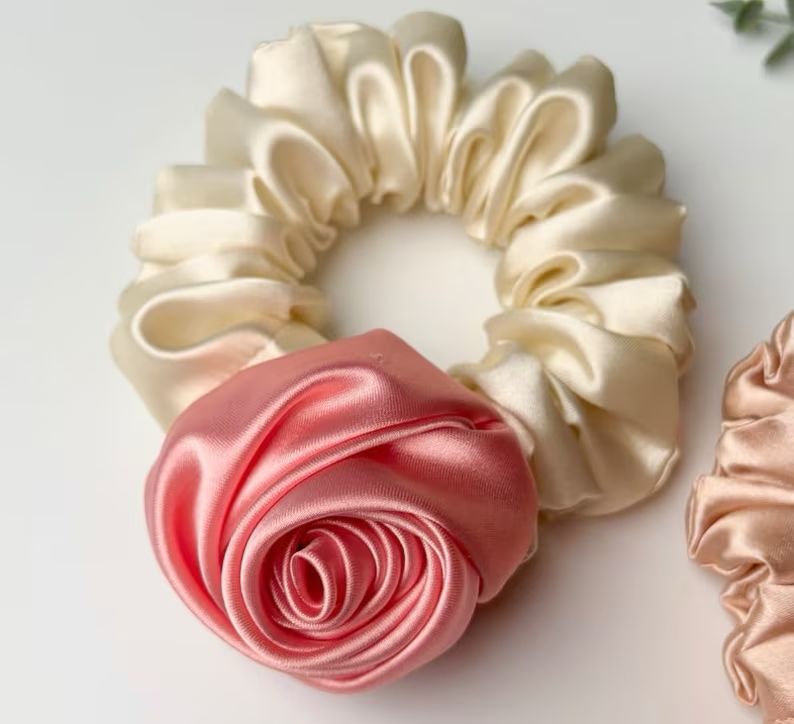 Scrunchie rosa