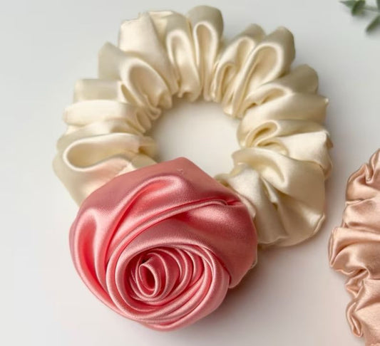 Scrunchie rosa