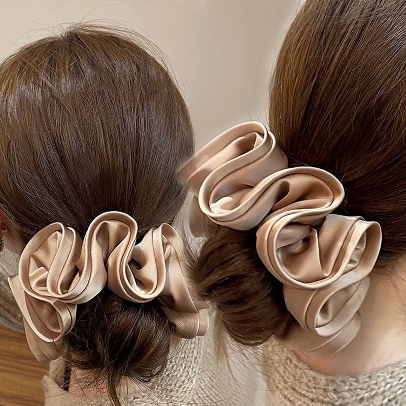Scrunchie ondas elegantes