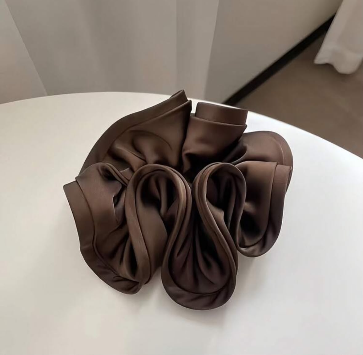 Scrunchie ondas elegantes