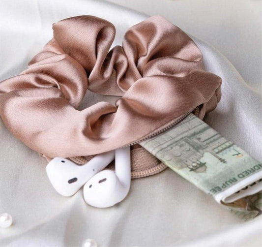 Scrunchie Monedero