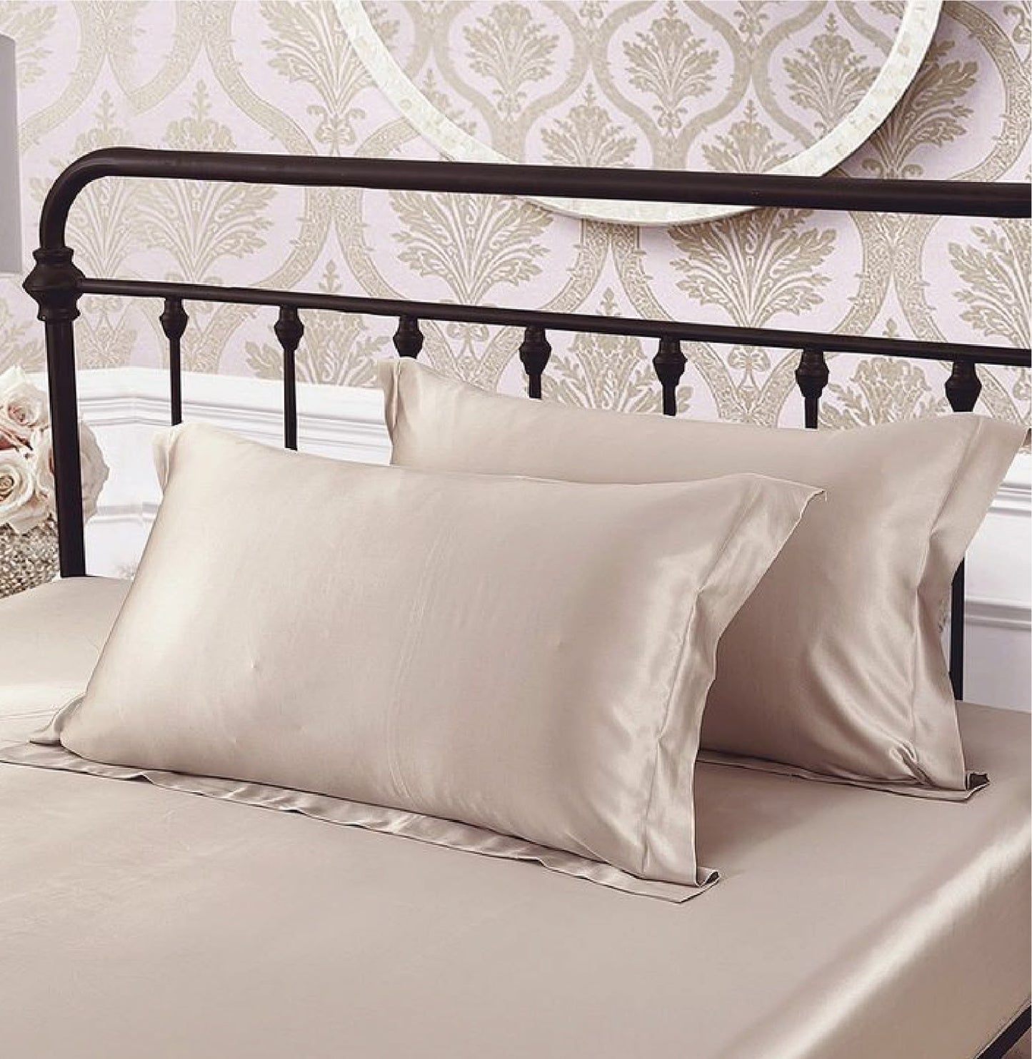Funda de almohada modelo cerrado con borde