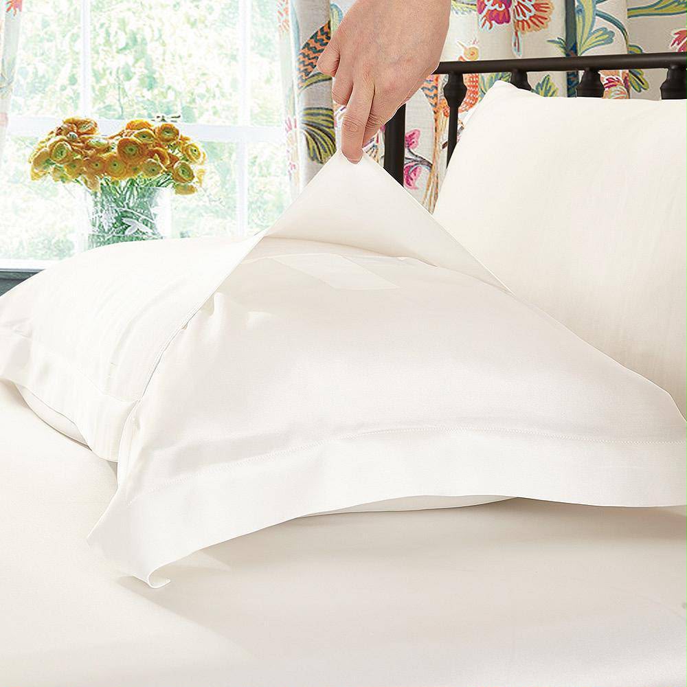 Funda de almohada modelo cerrado con borde