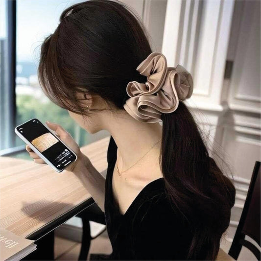 Scrunchie ondas elegantes