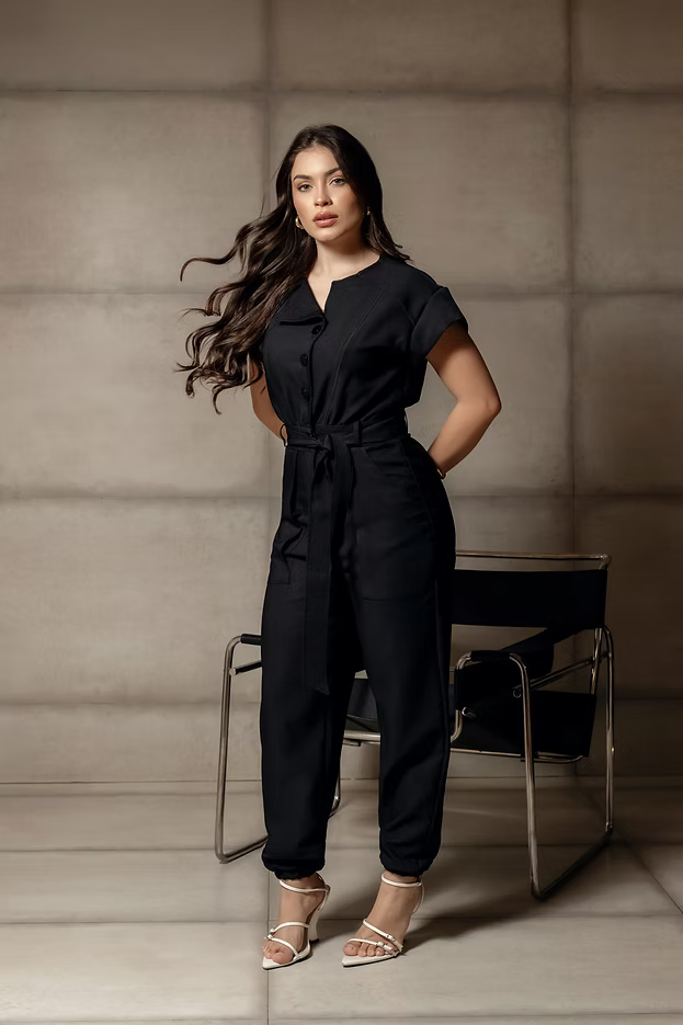 Lucy — Uniforme enterizo con lazo