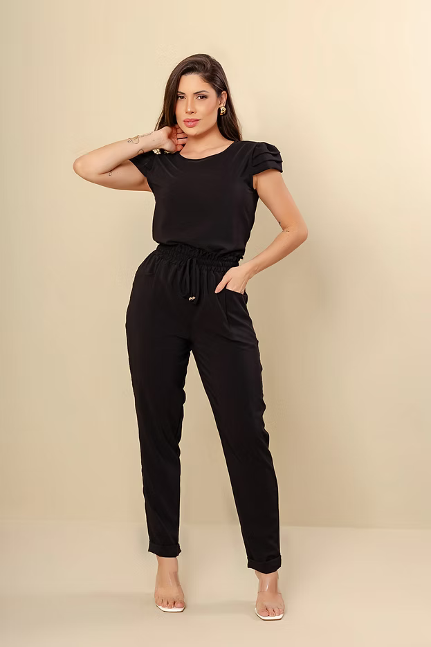 Louise — Uniforme con pantalón encauchado