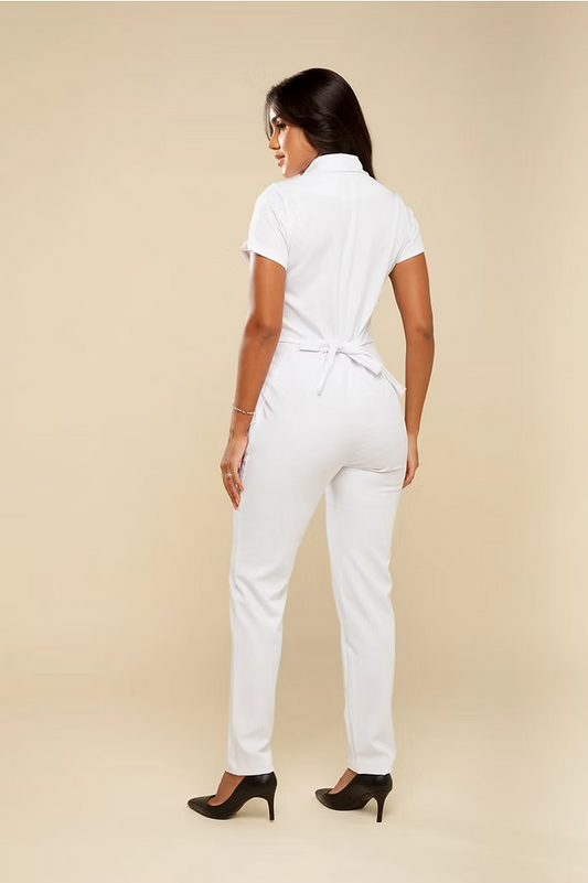 Dorotea — Uniforme enterizo con lazo