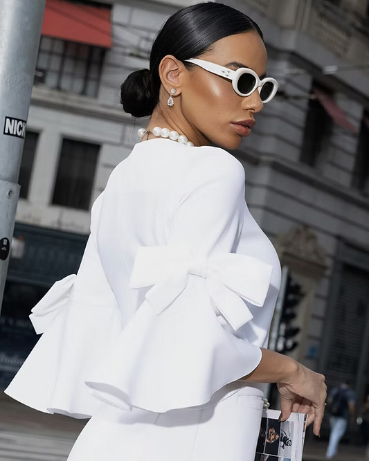 Leonor — Bata con moños
