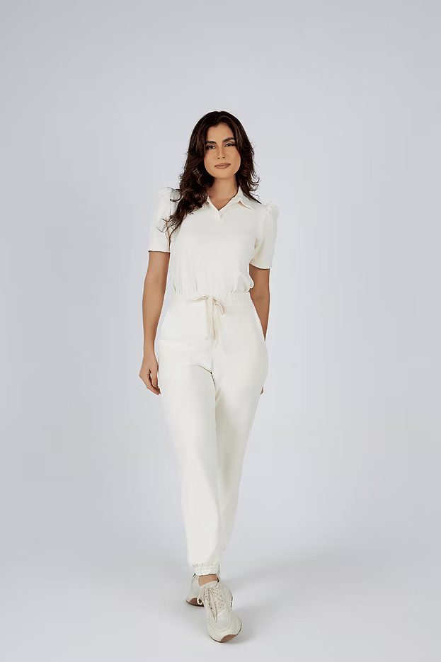 Ana — Uniforme con pantalón encauchado