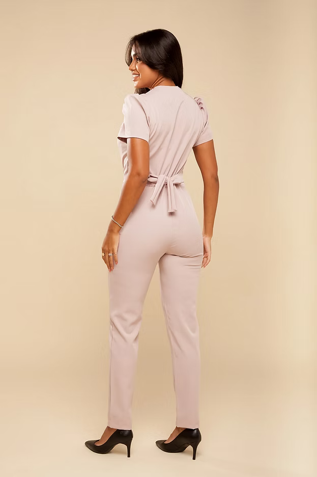 Emmanuella — Uniforme enterizo con lazo