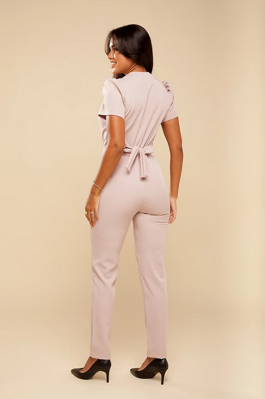Emmanuella — Uniforme enterizo con lazo